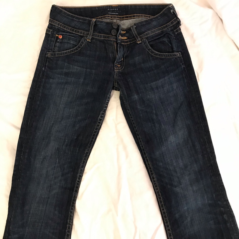 Authentic Hudson blue jeans